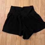 Aerie offline crossover women’s black athletic shorts m Photo 0
