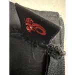 Hot Topic  M Black Zipper Goth Gothic Whimsygoth Dress M Iblis Witchy Photo 4