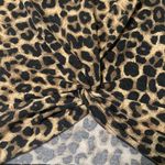 AQUA Cheetah print tee shirt crop shirt by Photo 2