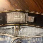 Torrid  High-Rise Straight Leg Jeans Blue Size 22‎ Tall Button-Fly Denim Photo 2