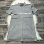 ZARA  Gray Short Sleeve Sweater Dress Photo 6
