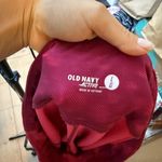 Old Navy Red Tie Dye Cropped Active Leggings Photo 2