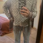 Xhilaration Xhileration Fringe Sweater Photo 3