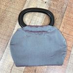 Vintage Iridescent Mini Bag Clutch Y2K Metallic Purse Formal Evening Silver Photo 1