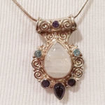 𝅺sajen Offerings sterling silver slide pendant Photo 0