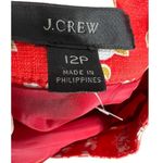 J.Crew NWT Women’s Floral Cotton A-Line Mini Skirt Size 12P Feminine Casual Photo 2