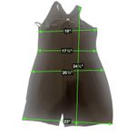 Jones New York Black Sleeveless Cocktail Dress 14 Beaded Detail Knee Length Photo 2