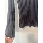 Nike Yoga Luxe Ribbed Cover-Up Sweater DD5828-010 Women’s Size Small NWT 1480 Photo 3