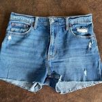 Abercrombie & Fitch The Mom High Rise Cut-Off Jean Shorts / Size 28/6 Photo 0