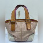 Coach Hampton Signature Canvas 6383 Tote Bag Photo 1