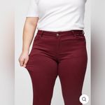 Elegant Maroon Skinny Jeans for Women Red Size undefined Photo 1