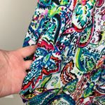 Ralph Lauren LAUREN  Day Dress Cover Up‎ L Colorful Paisley Resort Beach Cruise Photo 6