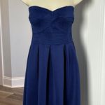 Speechless Sz 13 So Pretty Fit & Flare Dress Strapless Royal Blue Photo 0