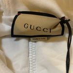 Gucci  Cotton dress with chenille Web 'White' size S Photo 4