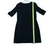 BCBGeneration BCBGMaxazria “GENIE” lambswool sweater dress XS black roll-tab sleeve Photo 4
