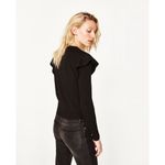 ZARA ✨ SWEAT SHIRT WITH SHOULDER FRILL✨ Photo 3