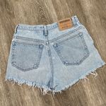 Eddie Bauer Vintage 90s cutoff denim jean shorts high rise 25 waist / 0 Photo 1