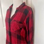 Cloth & Stone  Flannel Raw Hem Photo 1