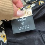 By Timo Black Floral Dress Size L Photo 4