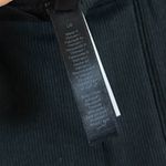 SKIMS Stretch Cotton Rib Pajama Pants in Soot Black Size Large Photo 6