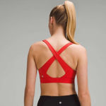 Lululemon  Envital Bra B/C Cup - Size 8 Solar Orange Red Photo 1