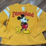 Disneyland women’s  Yellow Long Sleeve Mickey Mouse Sweatshirt Photo 1