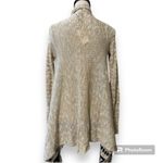 Rue 21  set of 2 medium women’s cardigans long sleeve tan gray aztec knit both new Photo 4
