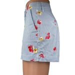 Old Navy Everyday Multicolor Striped Floral Mid Rise Casual Chino Shorts Size 4 Photo 1