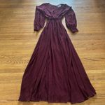 Olivaceous Oliviaceous burgundy maxi dress Photo 4