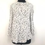 Joie NWT  Lissane White Floral Blouse Size Small Photo 2