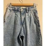 Abercrombie & Fitch Curve Love High Rise Loose Jean Pleated Women's sz. 24 Photo 2