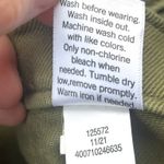 Sonoma Goods For Life Women’s 18W Olive Green Utility Capri Pants Modern Grunge Photo 12