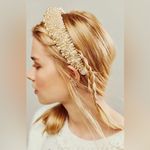 Free People NWT  MATSUURA CO. 
Bailey's Bubble Headband - White Tonal Photo 2