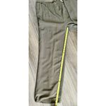 Vintage 90s Street Culture 100% Silk Pants Sz L Green Brown Wide Leg Minimalist Size L Photo 3