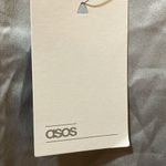 ASOS Womens New  DESIGN Satin Cami in Light Grey Photo 2
