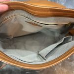 Fossil Cow Hide Leather Brown Tan Shoulder Crossbody Purse Bag Photo 6