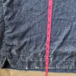 Anthropologie NEW Melody Velvet Tunic Dress Slate Blue Small Photo 12