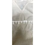 The Impeccable Pig 0036  Women's‎ Medium Blouse White Top Long Sleeve Photo 6