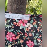 Timing  Floral Ruffle Sleeve Blouse – Size L Photo 3