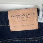 American Eagle  Navy Blue 100% Cotton Dive Pockets Corduroy Jeans Size 8 Photo 8