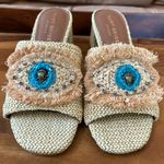 Kurt Geiger  London Eye Raffia Sandals Photo 0