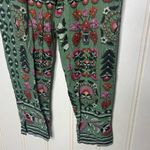 Farm Rio  Printed Pants Green Tropical XS Photo 4