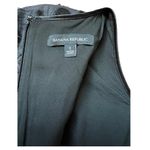 Banana Republic Flowy Eyelash Fringe Navy Blue Mini Statement Shift Dress Size 0 Photo 9