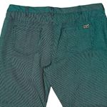 Diane Gilman NWT DG2  Green Pinstriped Jeans Pants Size 24W Petite Photo 3