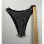 BuffBunny Collection Bikini Bottoms High Cut Cheeky Black White XS Photo 3