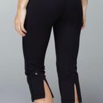 Lululemon Black Gather & Crow Crop Leggings Photo 0