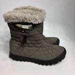 Bogs B‎ Moc quilted boots waterproof gray size 6 Photo 4
