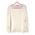 ALLSAINTS Rita X Small White Top Oversized Lagenlook Layering Womens Photo 0