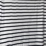 Daily Ritual Striped Top Women’s Medium Black Photo 3
