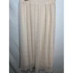 MAGNOLIA BOUTIQUE Midi Dress Ruffles Ivory Cottagecore Farmhouse Size Medium Photo 6